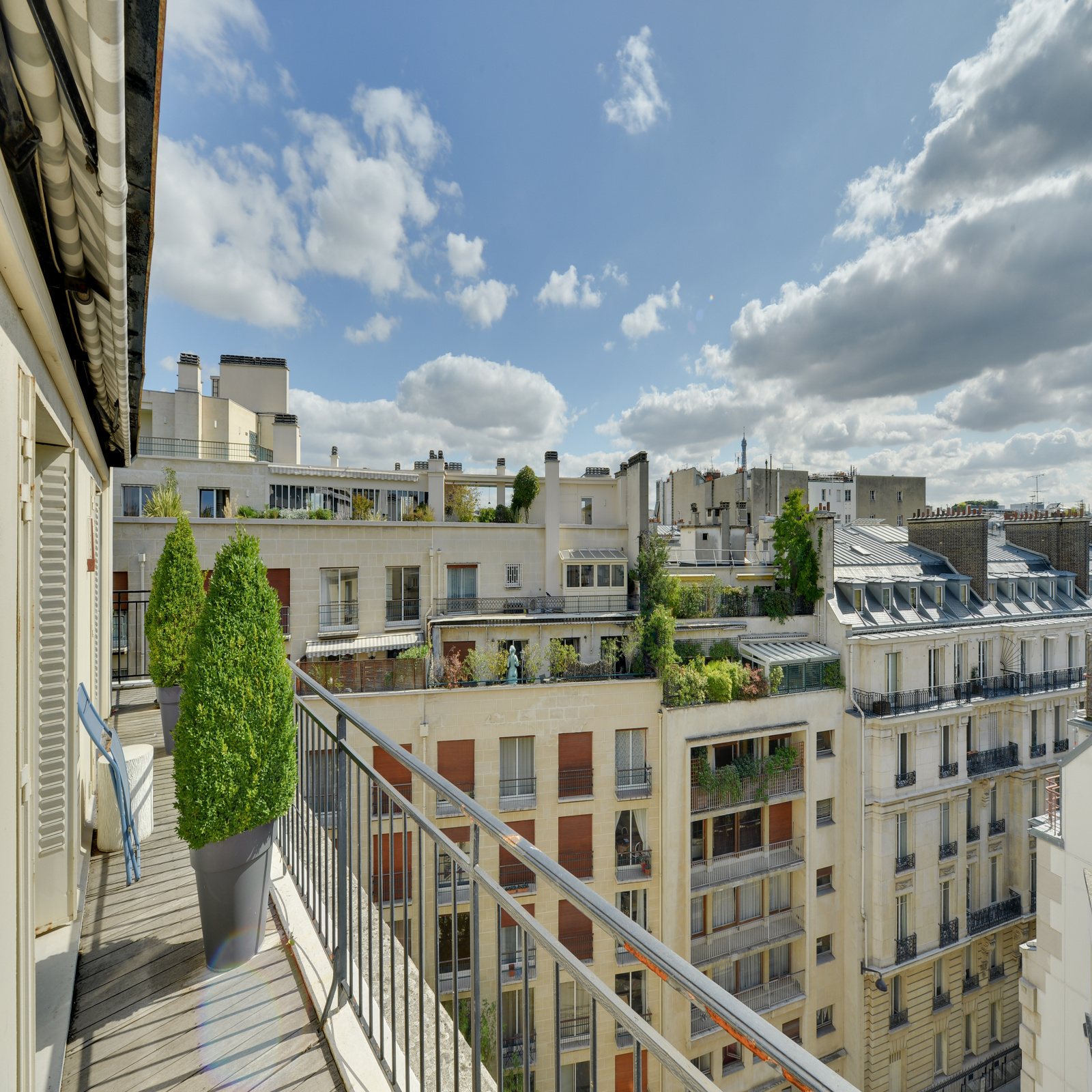 vente Paris 16eime Avenue Foch Dernier étage